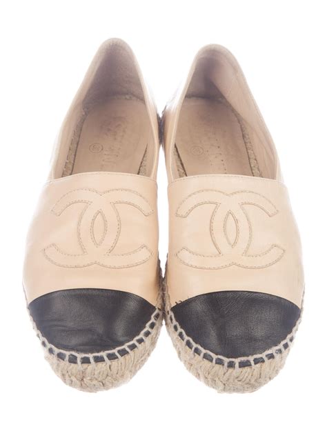 Chanel Logo Espadrilles 